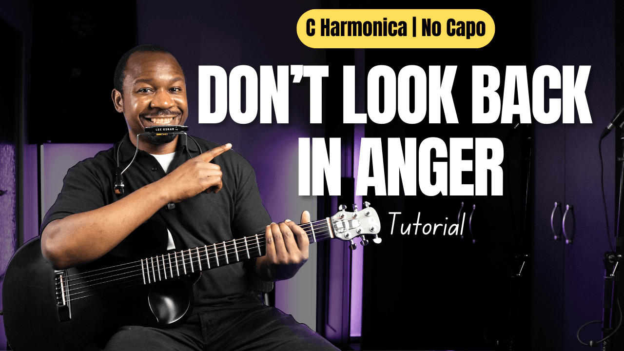 Don't Look Back in Anger Harmonica Tabs & Chords